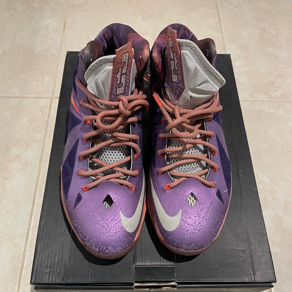 Purple and Orange Athletic Shoes main image 7
